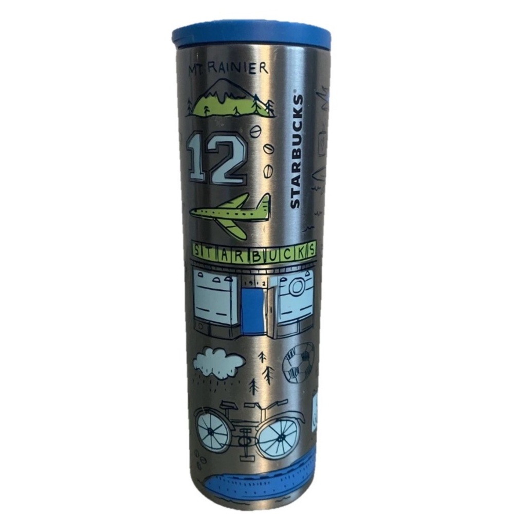 Starbucks Seattle Washington Been There Insulated Stainless Traveler Tumbler